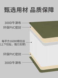 夏诺多吉折叠悬浮床户外露营便携高弹拉丝充气床垫离地行军充气床