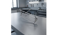 Rear Rack with Rolling Wheel Mount Low-Profile Bike Luggage Carrier Universal Bike Luggage Carrier for Commuters