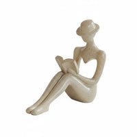 Romantic Modern Couple Statue Creative Design Abstract Human Figurine Minimalist Art Ornament for Couples, Living Room, Bedroom, Entryway, Office