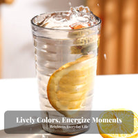 Food Grade Shatterproof Drinking Cup Lightweight Reusable Plastic Tumbler Safe for Children, Families, Restaurant, Kitchen, Daily Use