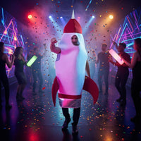 One-Piece Spacecraft Costume Polyester Dress up Clothes Unique Design for Adults