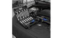 18 Pieces Vehicle Spring Strut Upper Mount Removal Tool High-Grade Alloy Steel Steel Strut Upper Mount Nut Tool Multi-Specification Automotive Tools