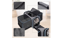 Breathable Expandable Pet Carrier Foldable Pet Carrier Bag Portable Sturdy for Small Dogs, Cats, Young Dogs, Vet Visits