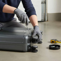 Luggage Replacement Wheel Smooth Rolling Suitcase Rotating Wheel 360 Degree Swivel
