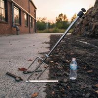Fishing Lamp Holder Telescopic Adjustable Fishing Light Tripod Multi-Angle Ground-Mounted Light Stand for Night Anglers, Riverbank