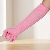 Pet Grooming Gloves with Reinforced PU, Elbow Length Cat Scratch Gloves, Dog Bite Gloves and Anti-Scratch Gloves for Animal Handling Protection