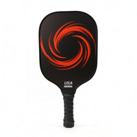 16mm Pickleball Paddle with Fiberglass Face Textured Grip Pickleball Paddle with Honeycomb Core Lightweight Racket Long-Lasting for Beginners, Training