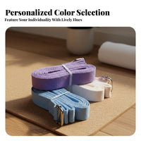 Stretching Strap Back Opening Aid Methodical Alignment Practice Strap Skin-Friendly Non-Elastic Stretching Belt for Athletes