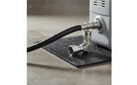 M22 Stainless Steel Rotating Adapter Heavy Duty 360 Degree Rotating Adapter Leak-Resistant Hose Connector for Driveway Cleaning