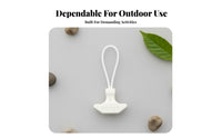 Heavy-Duty Zipper Cord Extender Design T-Handle Cord Pull Long-Lasting Bag Hardware Easy Grip for Outdoor Enthusiasts Personnel, Backpacks, Luggage, Everyday Carry, Jackets