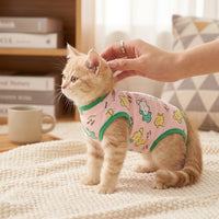 Pet Recovery Suit and Cat Surgery Suit, Four-Legged Clothing for Universal Gender, Dog Surgery Suit and Post-Surgery Pet Clothing Prevent Licking