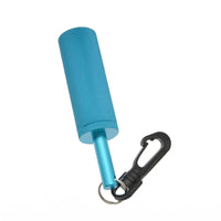 Underwater Rattle Aluminum Alloy Scuba Rattle Textured Underwater Communication Device
