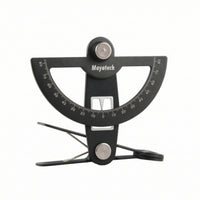 Rudder Angle Ruler Semicircular Travel Adjustment Tool Angle Ruler with Clamp for RC Controllers, Workshop
