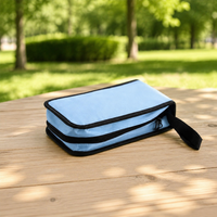 Travel Cutlery Set, Stainless Steel, Chopsticks, Spoon, Fork Set, Portable, Simple Design, With Carrying Bag