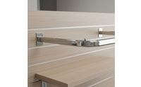 Easy to Install Metal Slatwall Clothes Hook Heavy Duty Retail Display Rust-Resistant for Showroom