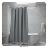 Waterproof Textile Shower Liner Lightweight White Shower Curtain for Spa