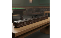 Portable Design 3-Slot Snooker Cue Case Heavy-Duty Single-Piece Cue Hard Case Shockproof Billiards Accessory Shock Absorption for Tournaments