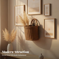 Woven interior Basket Easy to Install Household Storage Decorative Design