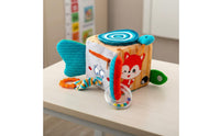 Dressing Skills Toy Early Education Soft Activity Cube Multi-Functional Cloth Learning Cube for Infants, Crib