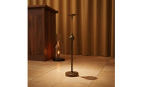 Floor-Standing Candle Stand Middle Eastern Style Long Stem Candle Holder Stable Construction Home Decor for Cafe
