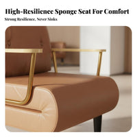 Foldable Design Armless Sleeper Chair Space-Saving Sofa Bed Easy Conversion transformable Seat Sturdy Frame for Office Workers, Apartment Dwellers, Homeowners, Small Spaces, Dorm Room
