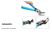 Auto Interior Trim Clip Removal Pliers High Carbon Metal Vehicle Trim Removal Tool Damage Door Panel Clip Tool for Auto Body Technicians