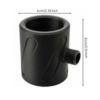 Handheld Hand Shower Head Compact Cylindrical Hand Shower Stainless Steel Hardware for Lavatory