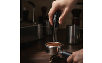 Compact WDT Tool with Handle Stainless Steel Espresso Distribution Tool Food-Grade Coffee Distribution Needle Coffee Professional-Style for Baristas, Home Cafes