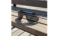 Oversized Visor Sunglasses Rimless Modern Silhouette Sunglasses Non-Polarized Sun Shades for Women, Driving
