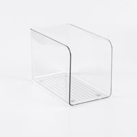 Acrylic Vertical Desktop File Organizer for Desk Storage, Clear Office Document Holder Stand for Book 1 Piece Study Room Sorter