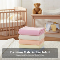3 Meter Cotton Diaper Cloth Roll Soft & Comfortable Newborn Cotton Nappy Material Absorbent Baby Nappy Cloth Breathable