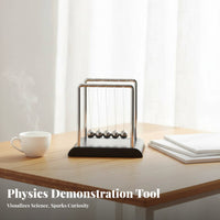 Newton's Cradle Creative Gift Swinging Balls Desk Toy Educational for Home Decor