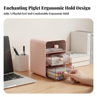 Transparent Drawers Stackable Multi-Drawer single unit adaptable Multi-Drawer Parts Chest Minimalist Design Desk Organizer long-finaling for Students, Office Workers, educators, Study Room, Classroom, Workshop, Vanity
