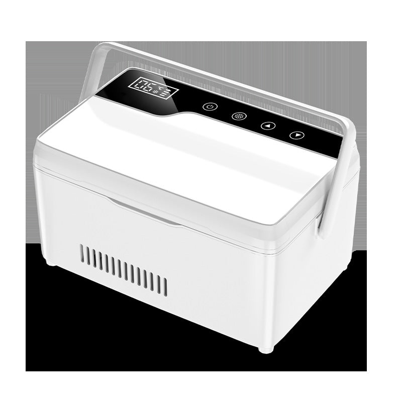 Portable Insulin Cooler Box 0-18°C Car Home USB Charging Mini Fridge