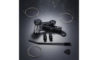 Jazz Guitar Tremolo Unit Electric Guitar Tremolo Bridge Replacement Part Vibrato Tailpiece Bridge for DIY Enthusiasts