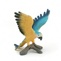Bird Figurine Painted Miniature Bird Figurines Animal Model Sculpted Ornament Long-Lasting for Collectors, Tabletop, Shelf
