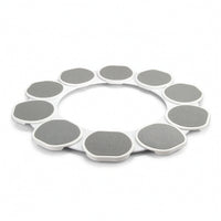 Rotating Serving Tray Turntable 360-Degree Rotating Tray Serving Turntable Low-Profile Rotating Organizer Manual for Families