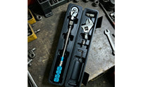Square Drive Force Wrench Set Multifunctional Ratchet Force Wrench Set Portable Case Hand Tool for Cycle Maintenance