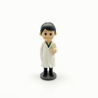 Medical Worker Figurine Cartoon Doctor Figurine Self-Standing Ornaments for Nurses