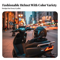 Electric Bike Half Helmet 3C Certified Unisex City Helmet All Season for Women, Commuters, Commuting, City Riding