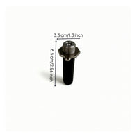Compact Threaded Adapter with Flange Straight Mic Clip Adapter Lightweight Audio Accessory Sturdy for Studios