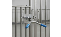 Single-Person Pig Castration Frame Handheld Castration Frame Welded Tool Long-Lasting for Farmers