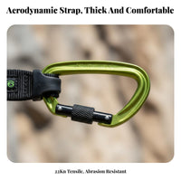 Rock Climbing Link High Strength Mountaineering Climbing Link Professional Grade for Climbers, Recovery Professionals