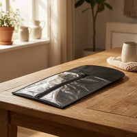 2 Pieces Garment Dust Cover Lightweight Hanging Clothes Cover with Clear Window Transparent Storage Bags