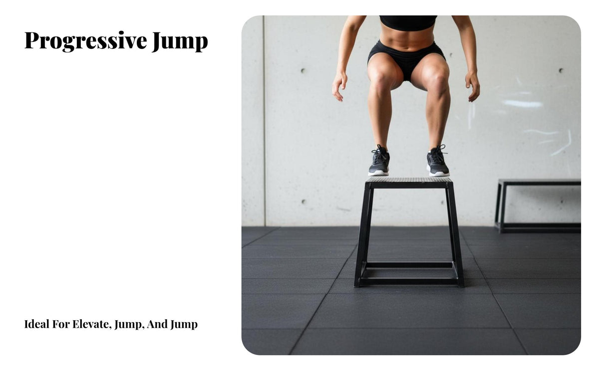 Multiple Heights Available Plyometric Jump Box Stackable Design Trapezoidal Plyo Box Stable Base Exercise Platform Anti-Slip Surface for Athletes, Home Gym Users, Beginners, Agility Training, High-Intensity Functional Fitness, Strength Conditioning