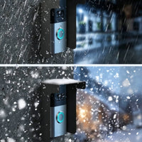 Cold-Rolled Steel Weatherproof Entry Chime Cover Matte Finish Entry Chime Rain Cover