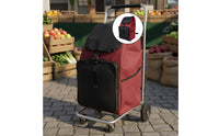 Shopping Trolley Replacement Bag Sturdy Material Shopping Cart Replacement Bag Multiple Pockets Secure Fastening for Seniors