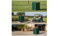Outdoor Golf Club Washer with Brush Slatted Golf Club Washer Low-Maintenance Long-Lasting for Clubhouse