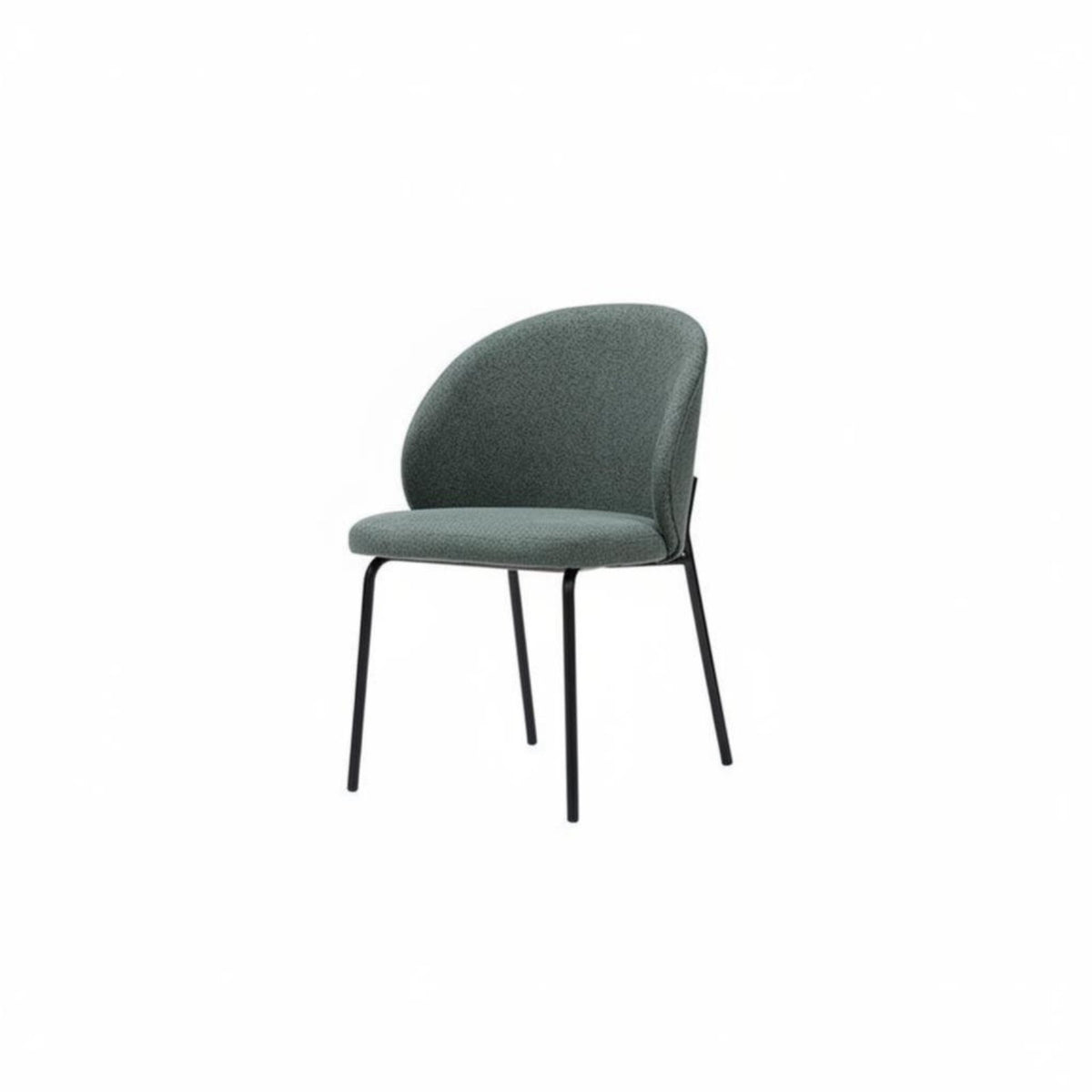 Nordic Curvedspine Padded Seat Modern Minimalist Dining Room Chair Light Luxury Household Furniture Designer Inspired for homeowners, Interior Designers, Restaurant Owners, Kitchen, Home Office