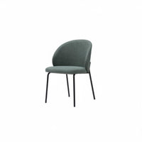 Nordic Curvedspine Padded Seat Modern Minimalist Dining Room Chair Light Luxury Household Furniture Designer Inspired for homeowners, Interior Designers, Restaurant Owners, Kitchen, Home Office